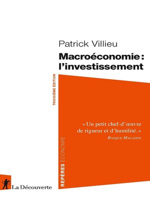 cover image of Macroéconomie